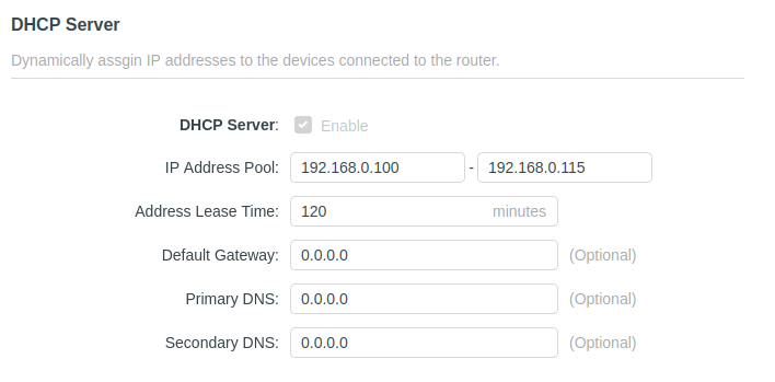 dhcp